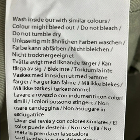 Amendi Gunnar in Green Organic Cotton Pleat Front Button Fly Pants - NEW Size 34 - Picture 10 of 11